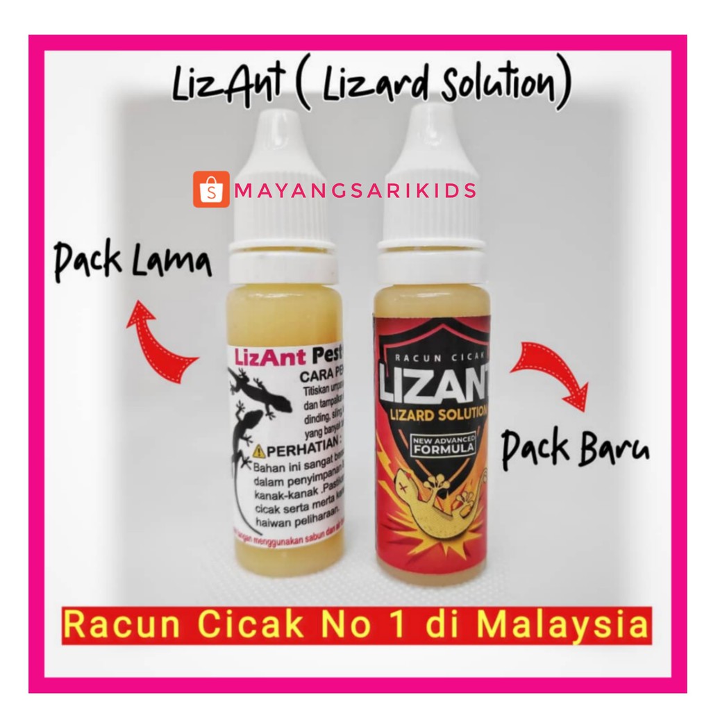 LizAnt Ubat Cicak Racun Cicak  Shopee Malaysia