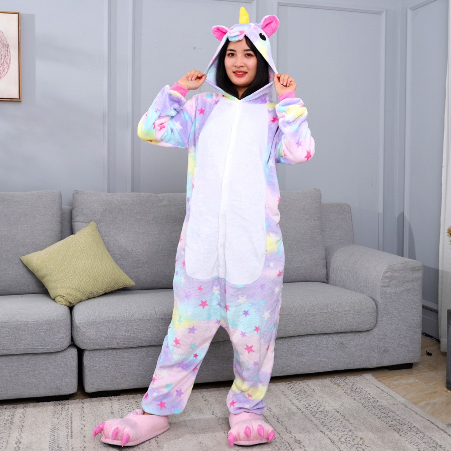 Women Star TianMa Unicorn Kigurumi Animal Pajamas Cute Cartoon Anime  Cosplay Costume Unisex Onesie Sleepwear Pyjamas baj | Shopee Malaysia