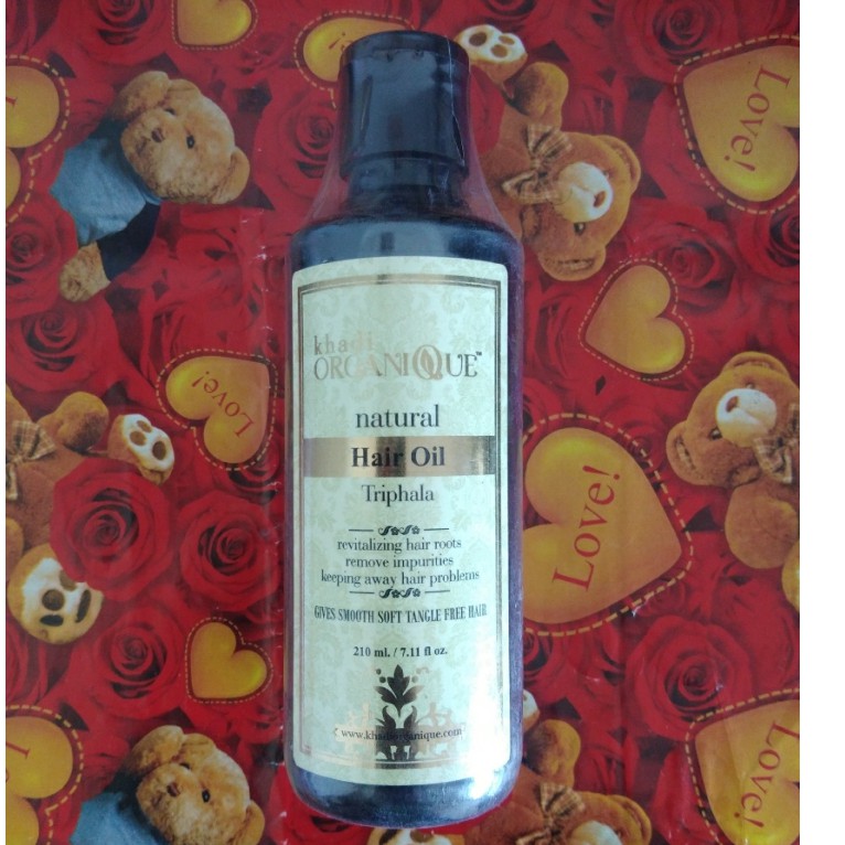 Khadi organic Natural Ayurvedic Triphala Hair oil, 210ml | Shopee Malaysia