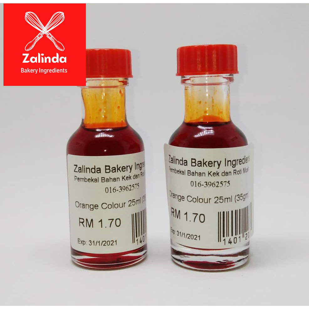 Orange Food Colouring 25ml (35gm) | Shopee Malaysia