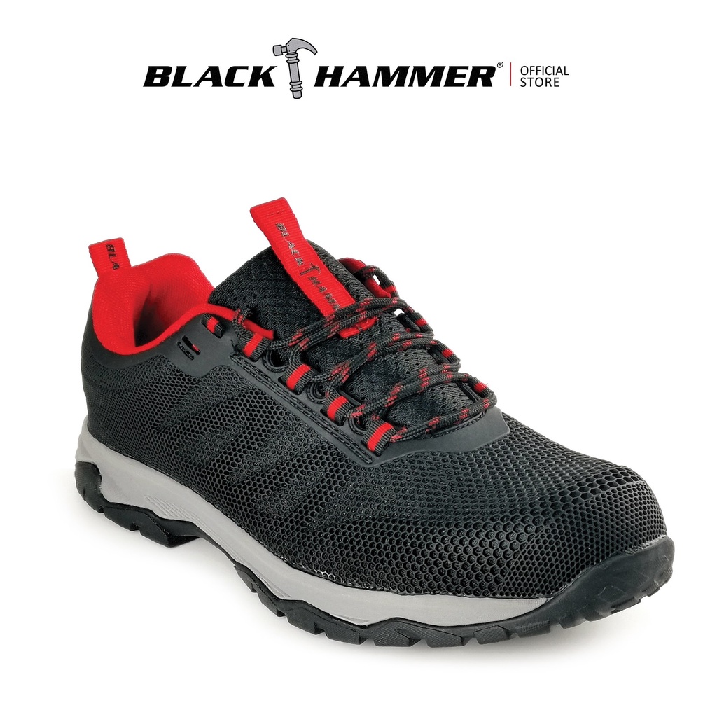 Black Hammer Men Sport Series Low Cut Safety Shoes BHS201622 | Shopee ...