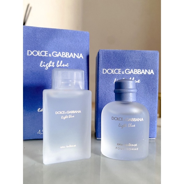 Dolce & Gabbana Light Blue Eau Intense Pour Homme Edp  ( for men) |  Shopee Malaysia