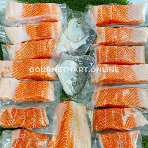 Frozen Salmon Fillet 260g 280g Vacuum Pack Shopee Malaysia 9445