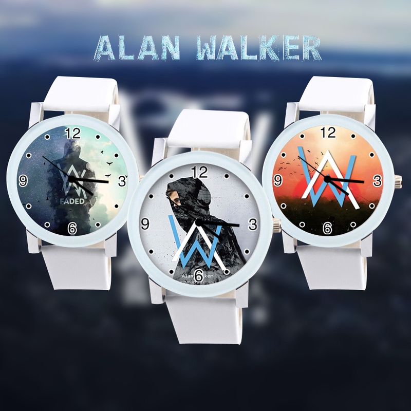 Flange Faded Around Alan Walker Leisure Quartz Watch Shopee Malaysia
