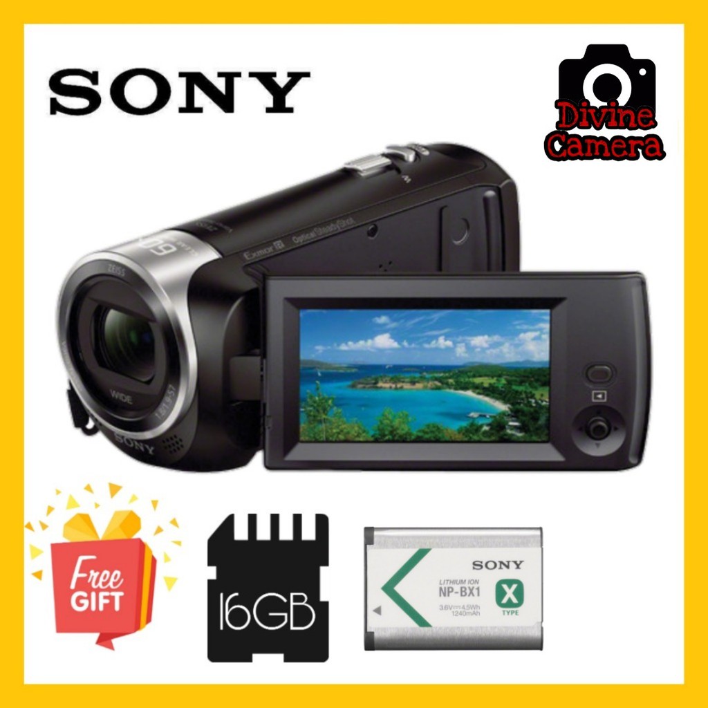 Sony HDRCX405 HD Handycam / Video Camera Shopee Malaysia