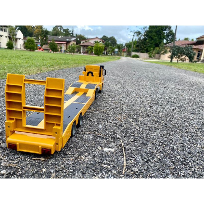 lori loader double e mercedes trailer RC READY STOCK | Shopee Malaysia