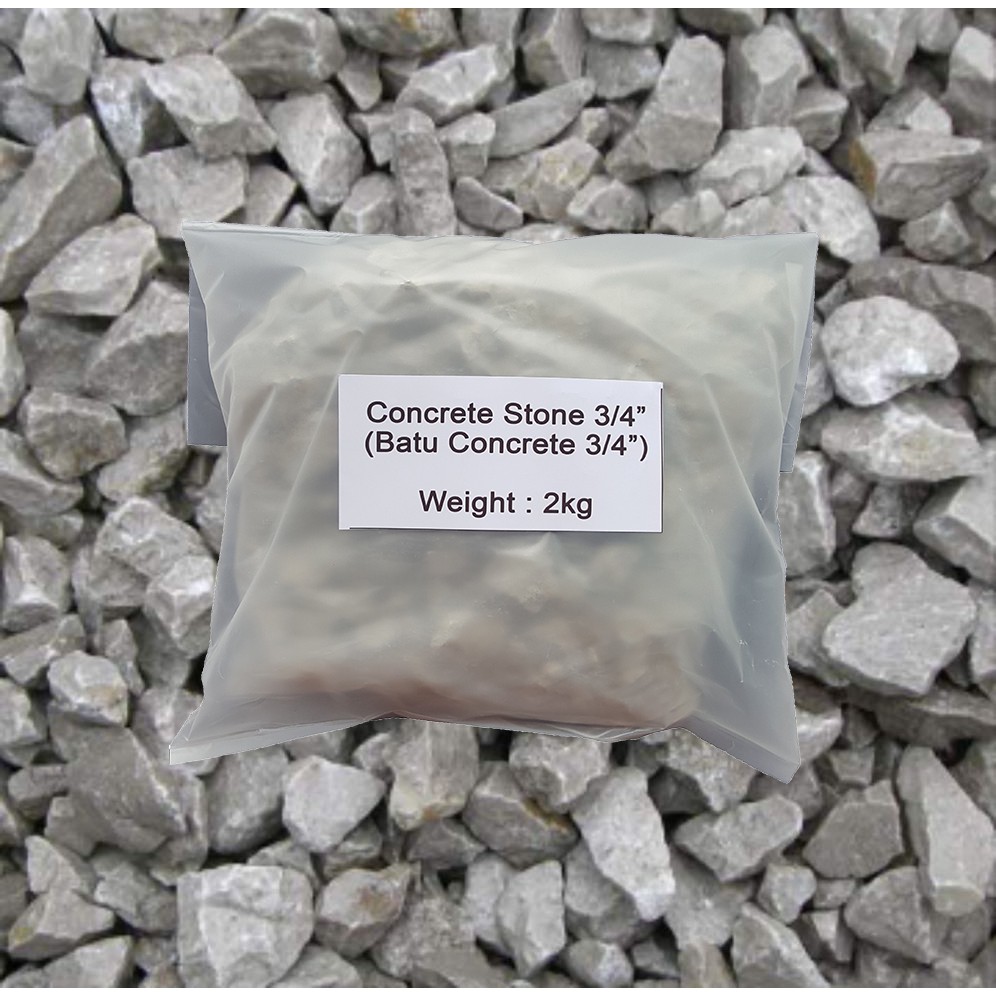 2kg Concrete Stone 3 4 Batu Concrete 3 4 For Base Material Under