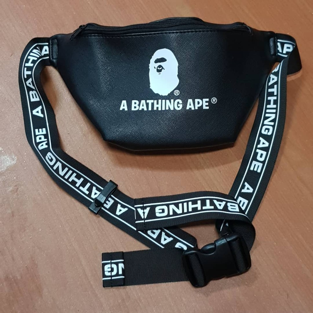 bape crossbody bag mens