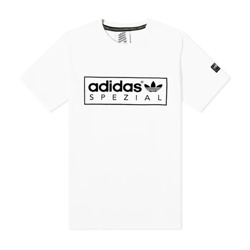 Adidas Spezial T Shirt Logo Box White Kaos Adidas Spezial Logo Box White Shopee Malaysia