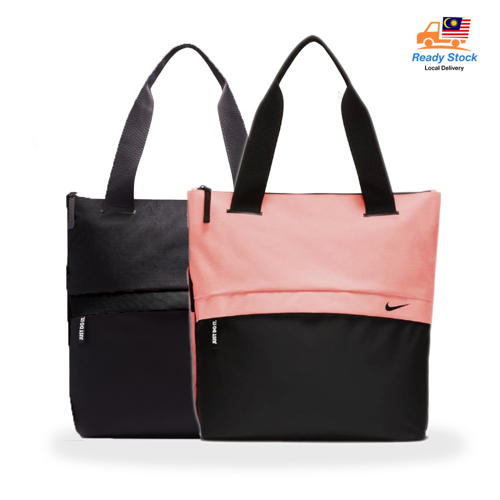 nike tote bag black