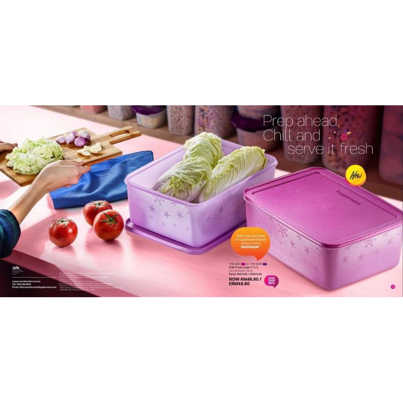 Chill Freeze Large (1) 5.7 litre Tupperware