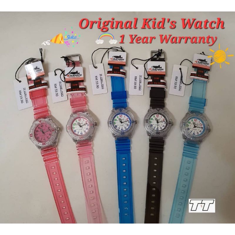 Original US Submarine Watch TP2108LPS Kid's Watch Women Watch Students ...