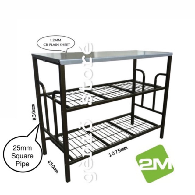 Heavy Duty Gas  Stand Rak Dapur Gas  2M 5522 Shopee Malaysia