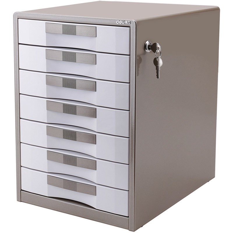 Desktop File Cabinet Drawer Type Data Cabinet Five Seven Layer