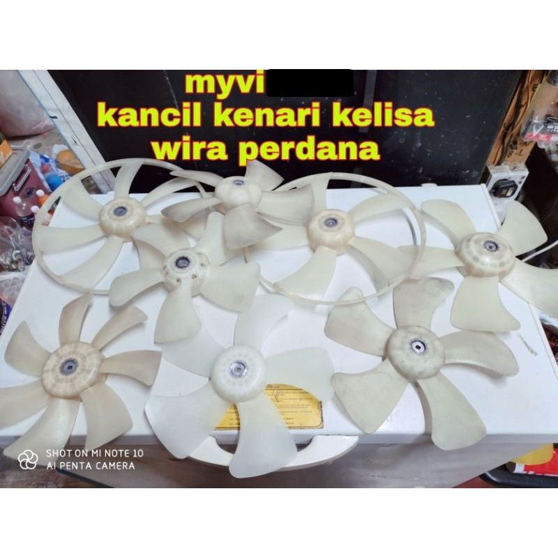 Denso Japan fan blade bilah kipas radiator myvi wira ...