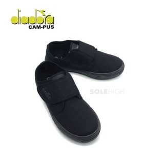 diadora black school shoes