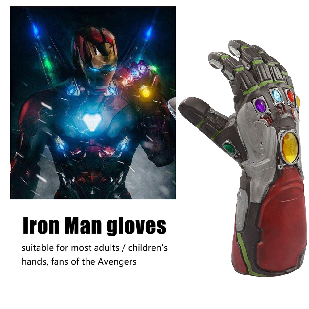 Endgame Infinity Gauntlet Roleplay Iron Man S Gloves Tony Stark Gloves Shopee Malaysia