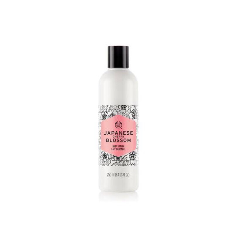 The Body Shop Japanese Cherry Blossom / Strawberry Kiss Body Lotion 250