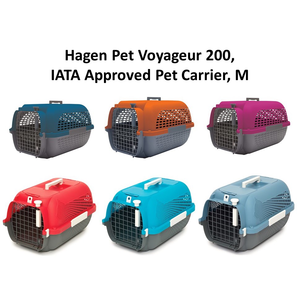 'Hagen Pet Voyageur 200, IATA Approved Pet Carrier, Pet Cage/ Pet Transport/ Catit Voyageur