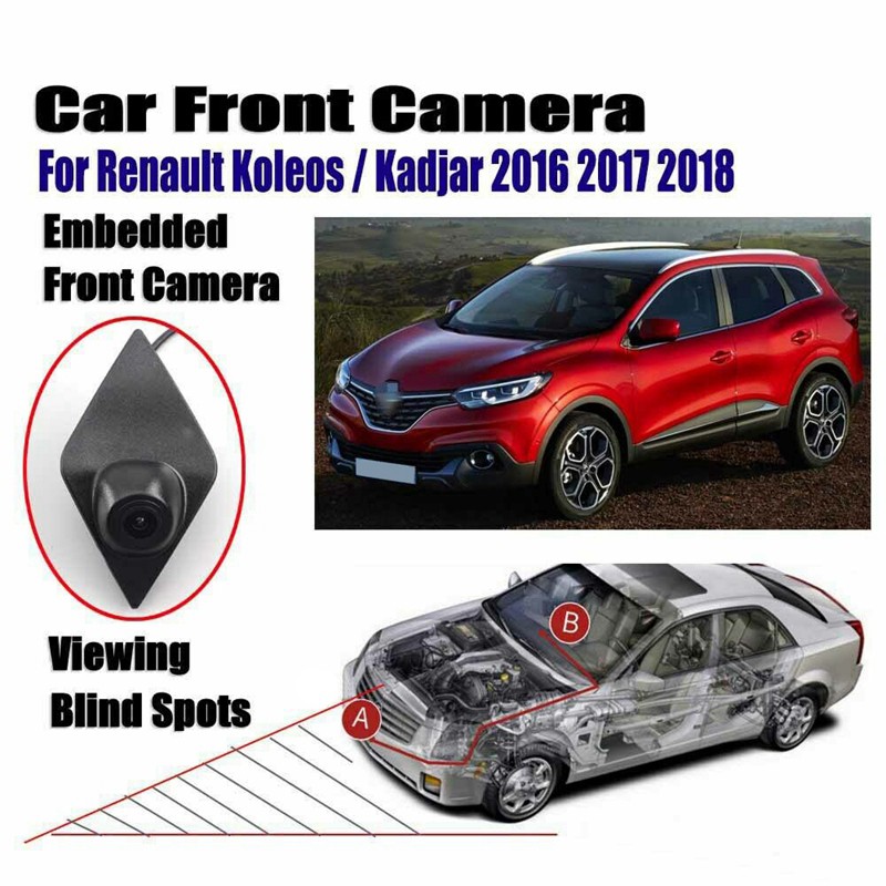 CCD Front View Camera Car Logo Embedded Waterproof for Honda HR-V HRV 2016-2017
