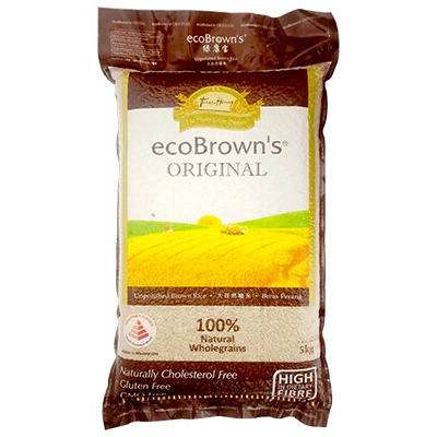 ecoBrown’s Original Brown Rice / Beras Perang Original / 大自然糙米 5kg ...