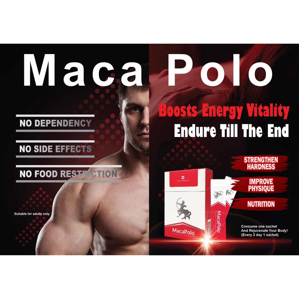 Buy MACAPOLO Original (3 sachet / 1 box / 2 box)  SeeTracker Malaysia