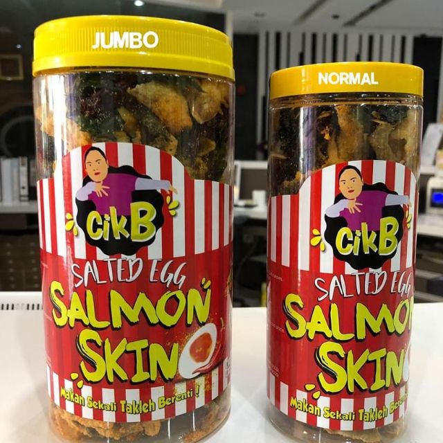 JUMBO- CIK B SALTED EGG SALMON SKIN CLEARENCE STOCK Ii9 | Shopee Malaysia