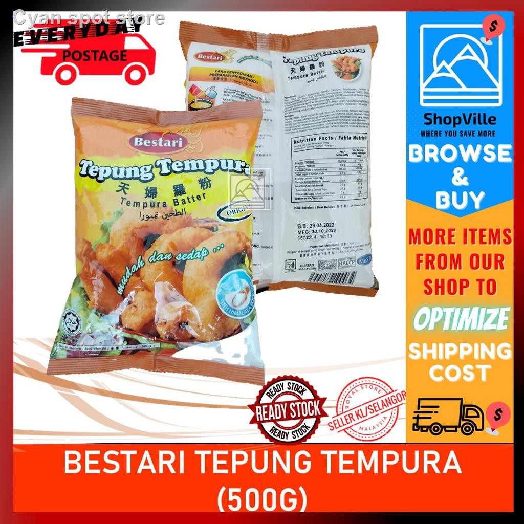 Hot Item Tepung Serbuk Bestari Goreng Pedas Tomyam Black Pepper Tempura Salted Egg 1kg 500g 250g 150g Shopee Malaysia