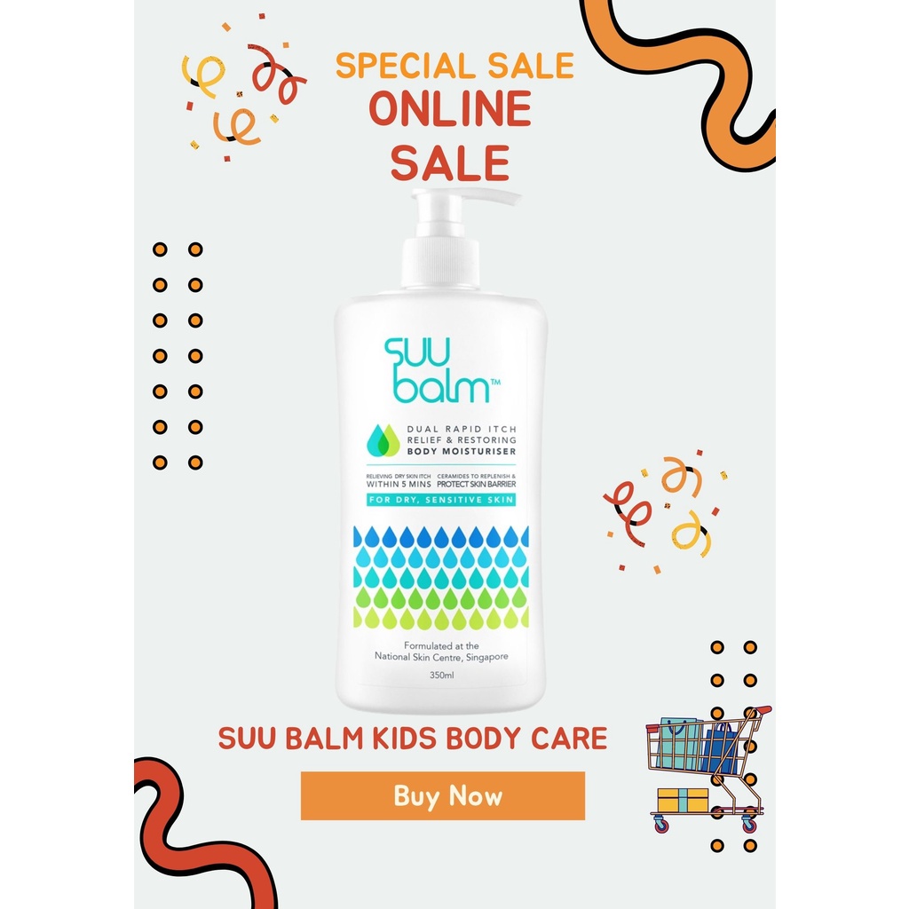 PROMOTION!!! SUU BALM BODY MOISTURISER CREAM 350ML ( EXP : 10/2024