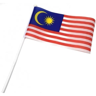 Bendera Pegang Tangan Malaysia1x2/Bendera Malaysia (Polyester)/Bendera ...