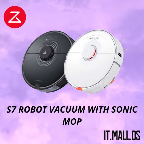 Xiaomi Roborock S7 Robot Vacuum Cleaner and Mop White/Black Shopee