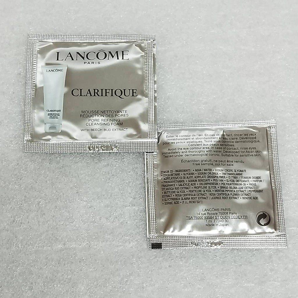 lancome pore refining cleansing foam