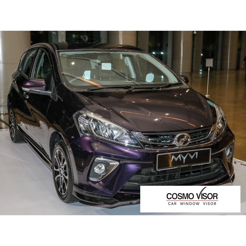 Perodua Myvi 2017 2018 2019 2020 2021 2022 Door Visor Mugen Door Visor MADE IN MALAYSIA