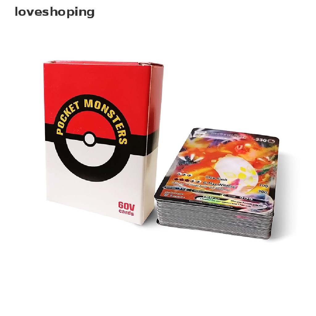 Purpose Essential 100Pcs Pokemon Cards Box Shining V Vmax Card Display Playing Game Versatile Multi - Image 5