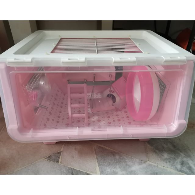 Hamster storage box /Hamster cage(2nd hand) Shopee Malaysia