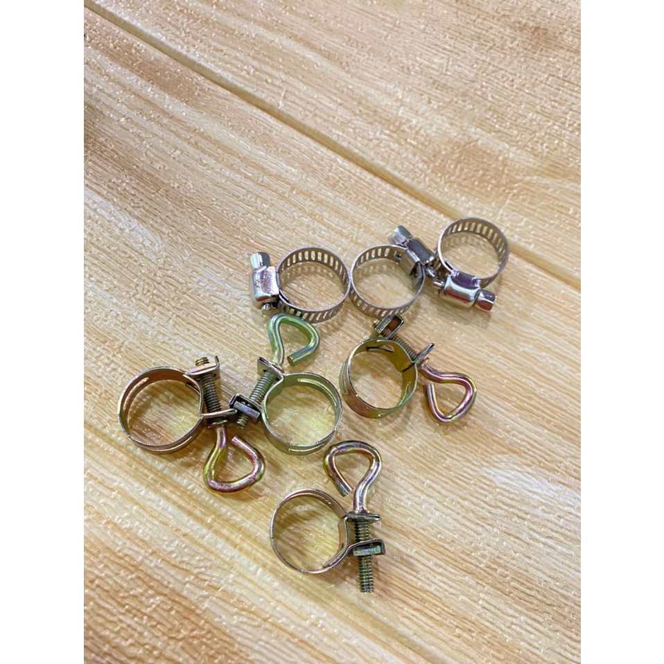 Gas hose clip screw lock(pcs) Orbit CANGKUK PAIP GAS Stainless Steel