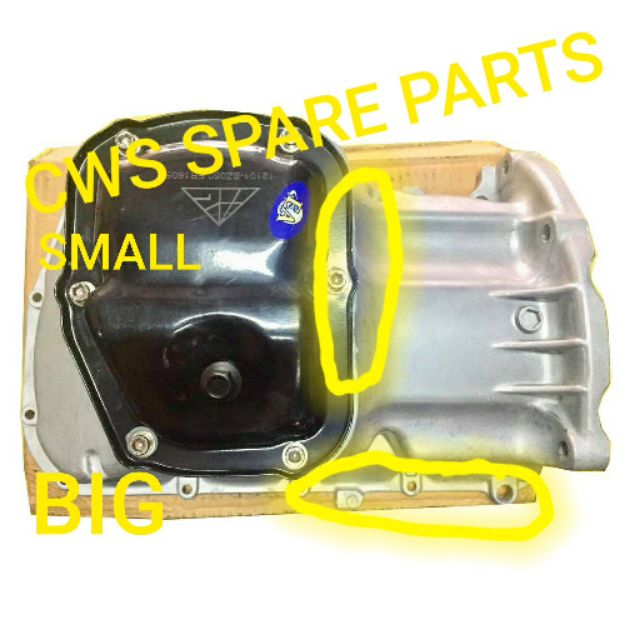 OIL SUMP PAN GASKET SMALL BIG PERODUA MYVI ALZA AVANZA 1.3 