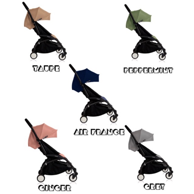 yoyo stroller colours