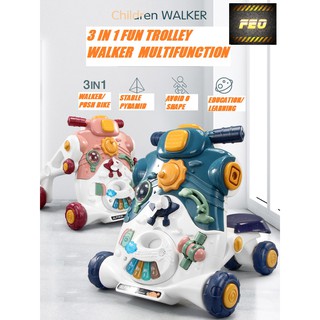 modern baby push walker