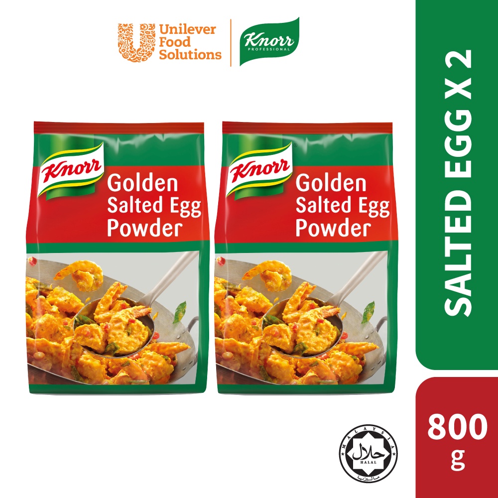 Knorr Golden Salted Egg Powder (800g x 2) Shopee Malaysia