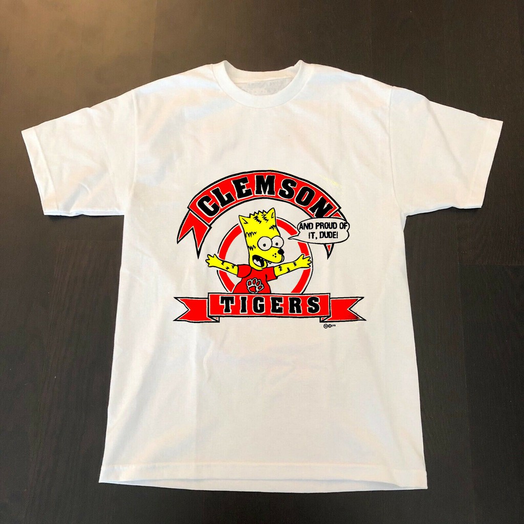 vintage clemson t shirt