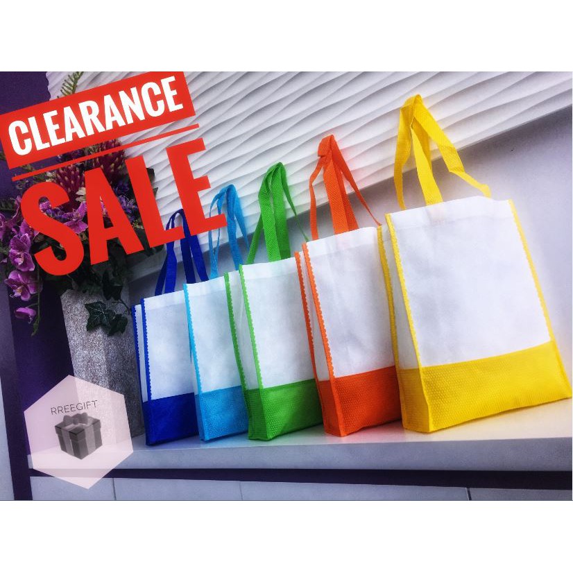 Ready Stock Clearance Sale Non Woven Bag Recycle Bag Beg Kitar Semula Beg Jinjit Beg Kain Shopee Malaysia