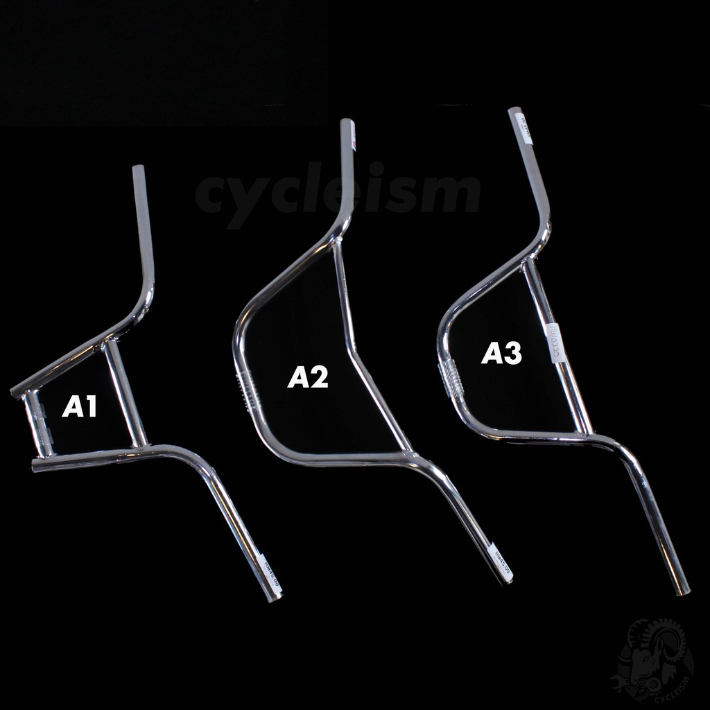 Handlebar Bmx Chrome Handle Bar Bmx Handlebar (Each) Shopee Malaysia