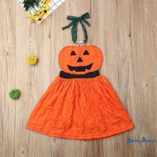 baby girl pumpkin dress