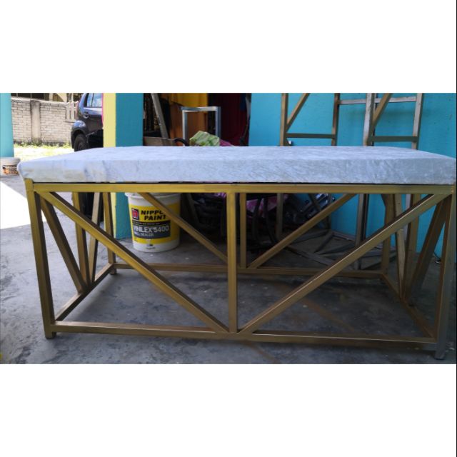 Kerusi besi pengantin gold gold stool Shopee Malaysia