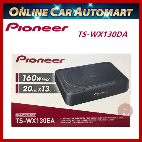 Pioneer Ts Wx130Da Vs Ts Wx120A - Pioneer Ts Wx130da Vs Pioneer Ts Wx120a Which Is The Best Bestadvisers Co Uk : With amplifier adjustments directly on the product itself, users can easily control and customise the bass output.