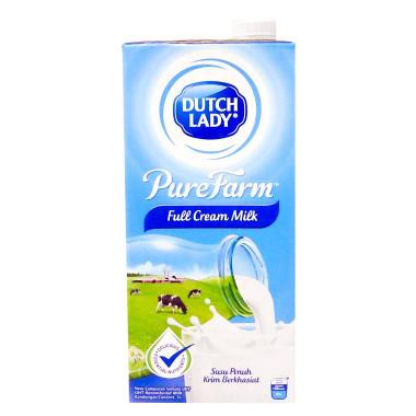 Dutch Lady Pure Full Cream Farm Uht Milk 1l Susu Segar Kotak Krim Penuh Shopee Malaysia