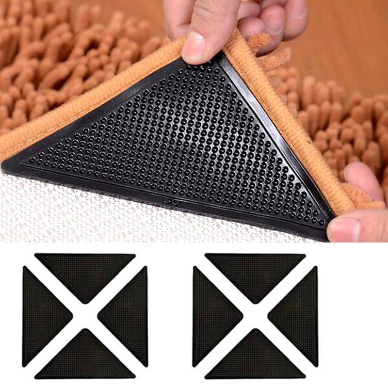 Non-Slip Rug Grippers, Carpet Gripper for Area Rugs,Double Sided Anti