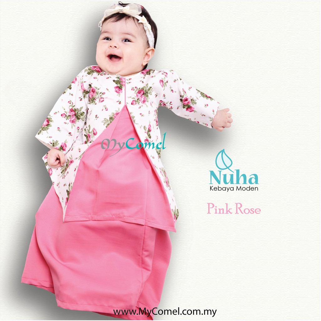 Nuha Kebaya  Kurung  Baby  Girl  Stock Clearance Baju  Kurung  