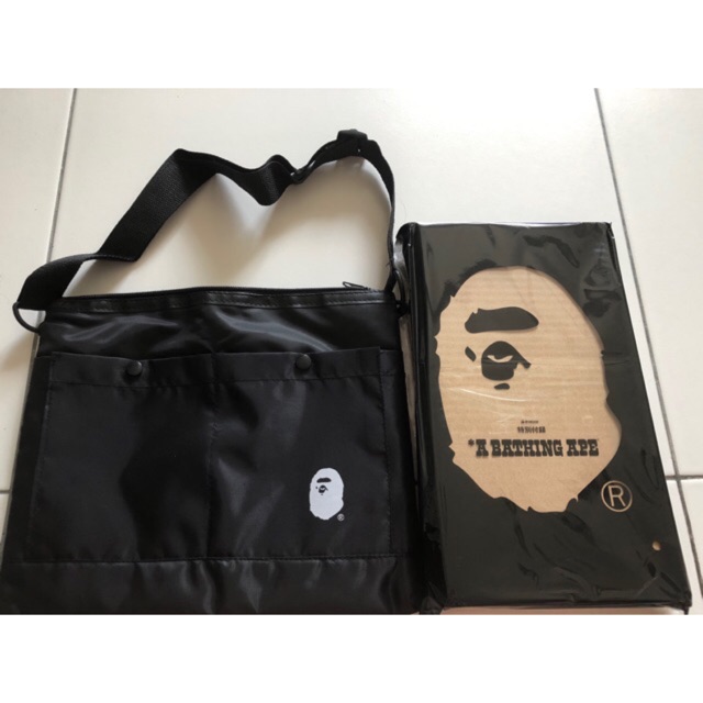 bape magazine sling bag
